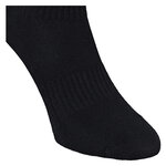Bambus-Kurzsocken Crew Socks schwarz weiße Ringel - 6