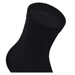 Bambus-Kurzsocken Crew Socks uni-schwarz - 4