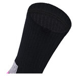 Bambus Sport-Socken Feature-Zonen schwarz-neon-pink - 3