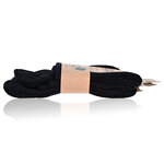 Bambus-Kurzsocken Crew Socks uni-schwarz - 3