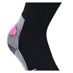 Bambus Sport-Socken Feature-Zonen schwarz-neon-pink - 5