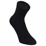 Bambus-Kurzsocken Crew Socks uni-schwarz - 5