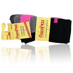 Bambus Sport-Socken Feature-Zonen schwarz-neon-pink - 2