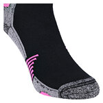 Bambus Sport-Socken Feature-Zonen schwarz-neon-pink - 7