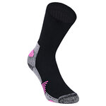 Bambus Sport-Socken Feature-Zonen schwarz-neon-pink - 8