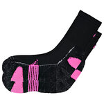 Bambus Sport-Socken Feature-Zonen schwarz-neon-pink - 9