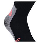 Bambus Sport-Socken Feature-Zonen schwarz-neon-orange - 8