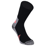 Bambus Sport-Socken Feature-Zonen schwarz-neon-orange - 7