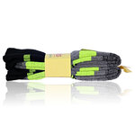 Bambus Sport-Socken Feature-Zonen schwarz-neon-grün - 9