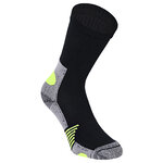 Bambus Sport-Socken Feature-Zonen schwarz-neon-grün - 5