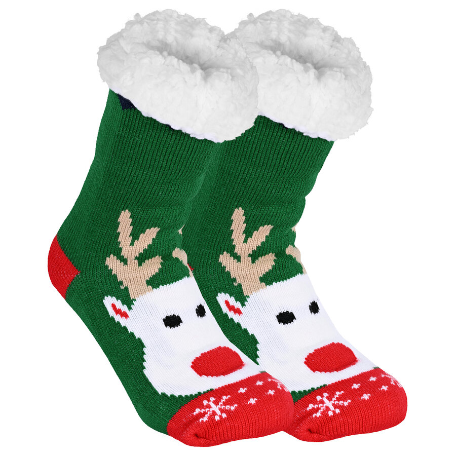 Thermo Hüttensocken Red Nose Reindier