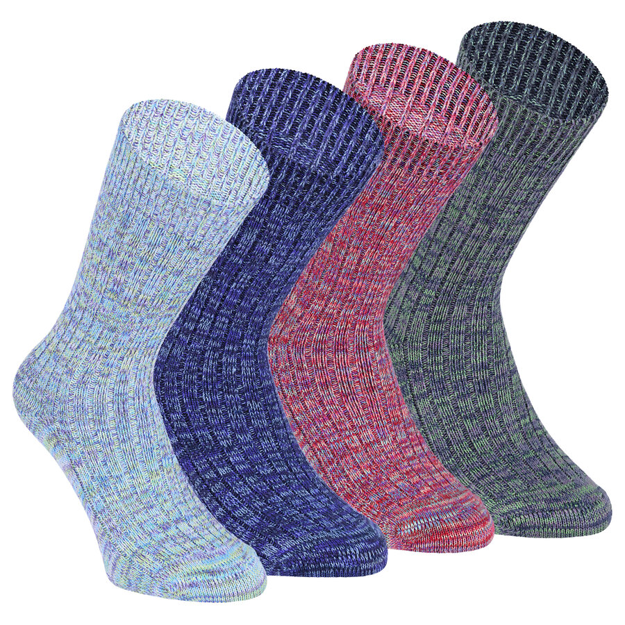 Bambus Baumwolle Herren-Socken mouline Farben