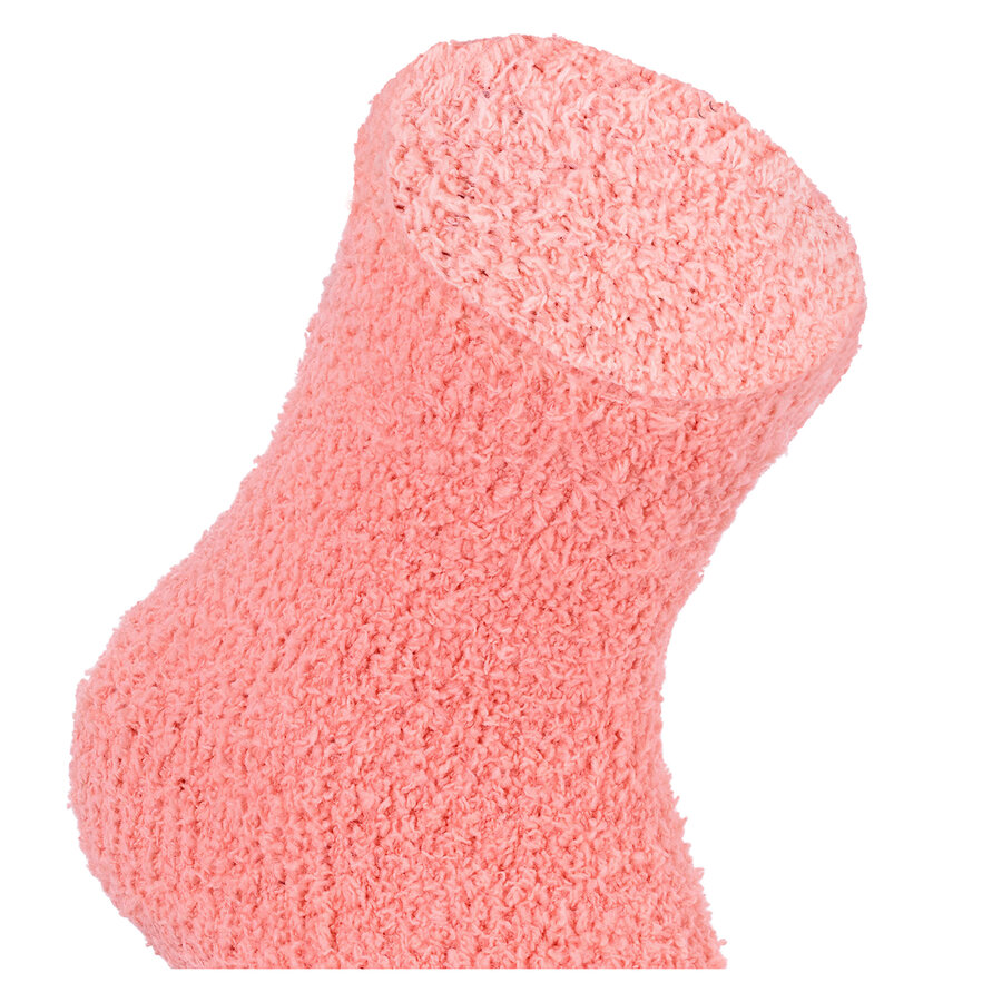 Damen-Kuschelsocken uni-bunt ABS-Noppen - 5