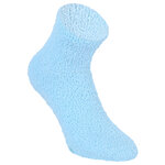 Damen-Kuschelsocken uni-bunt ABS-Noppen - 23