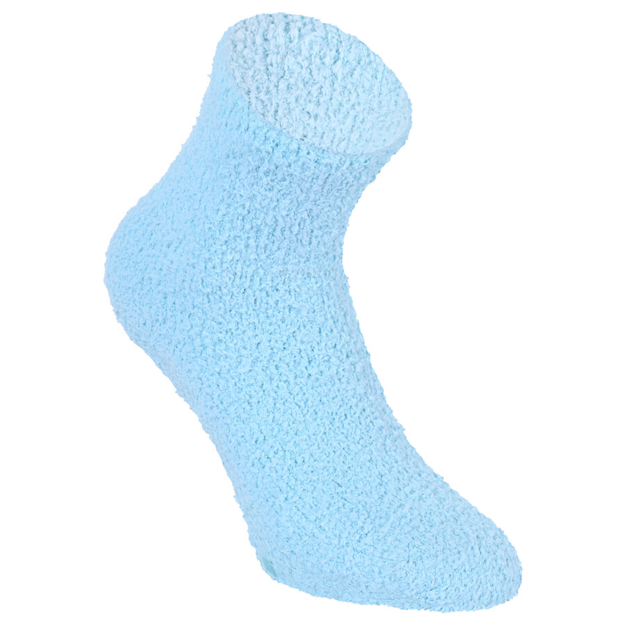Damen-Kuschelsocken uni-bunt ABS-Noppen - 23