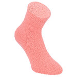 Damen-Kuschelsocken uni-bunt ABS-Noppen - 24