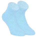 Damen-Kuschelsocken uni-bunt ABS-Noppen - 25