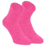 Damen-Kuschelsocken uni-bunt ABS-Noppen - 17