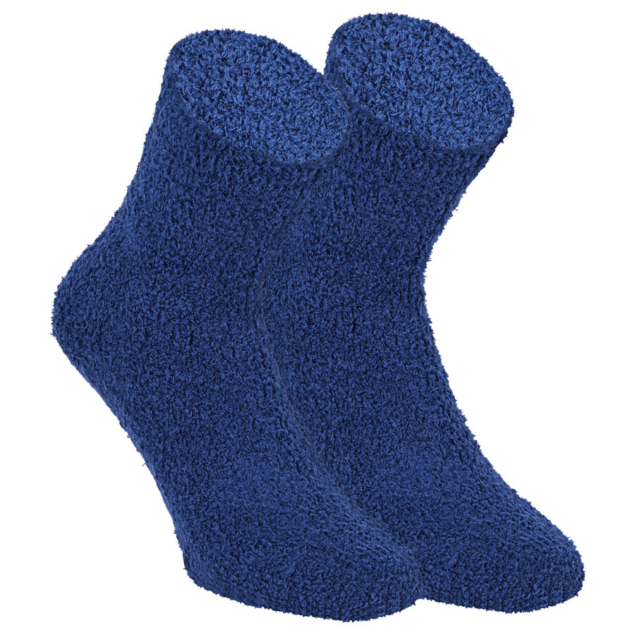 Damen-Kuschelsocken uni-bunt ABS-Noppen - 8