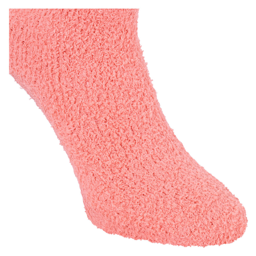 Damen-Kuschelsocken uni-bunt ABS-Noppen - 28