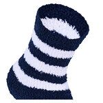 Damen-Kuschelsocken uni-ringel-bunt - 18
