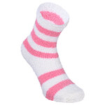 Damen-Kuschelsocken uni-ringel-bunt - 22