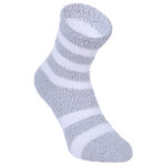 Damen-Kuschelsocken uni-ringel-bunt - 9