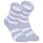 Damen-Kuschelsocken uni-ringel-bunt - 12