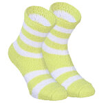 Damen-Kuschelsocken uni-ringel-bunt - 11