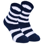 Damen-Kuschelsocken uni-ringel-bunt - 36
