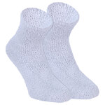 Damen-Kuschelsocken uni-ringel-bunt - 35
