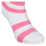 Damen-Kuschelsocken uni-ringel-bunt - 40