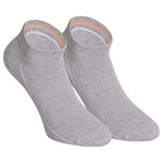 Sneakersocken ohne Gummidruck Camano pink grau weiß mix - 13
