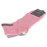 Kurzsocken ohne Gummidruck Camano pink grau weiß mix - 8