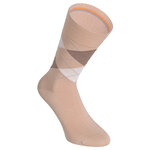 Herrensocken Argyle Karo Muster ohne Gummidruck Camano cuban sand braun-beige - 10