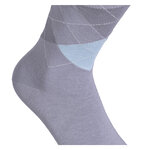 Herrensocken Argyle Karo Muster ohne Gummidruck Camano skyrocket grau-mix - 9
