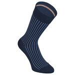 Herrensocken gestreift ohne Gummidruck Camano shadow stripes dark-saphire dunkelblau - 4