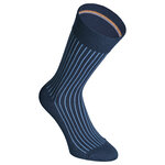 Herrensocken gestreift ohne Gummidruck Camano shadow stripes dark-saphire dunkelblau - 9