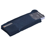 Herrensocken gestreift ohne Gummidruck Camano shadow stripes dark-saphire dunkelblau - 3