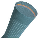 Herrensocken gestreift ohne Gummidruck Camano shadow stripes north atlantic grün-blau - 10