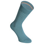 Herrensocken gestreift ohne Gummidruck Camano shadow stripes north atlantic grün-blau - 9