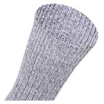 Dicke Norweger Wollsocken hellgrau-melange - 8