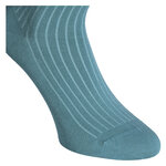 Herrensocken gestreift ohne Gummidruck Camano shadow stripes north atlantic grün-blau - 12