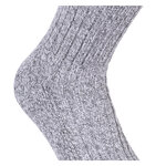 Dicke Norweger Wollsocken hellgrau-melange - 5