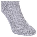 Dicke Norweger Wollsocken hellgrau-melange - 3