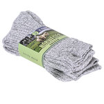 Dicke Norweger Wollsocken hellgrau-melange - 7