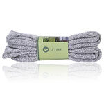 Dicke Norweger Wollsocken hellgrau-melange - 6