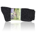 Dicke Woll-Norwegersocken anthrazit-melange - 2