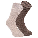 Herren Alpaka-Wolle-Socken mix - 11