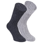 Herren Alpaka-Wolle-Socken mix - 12